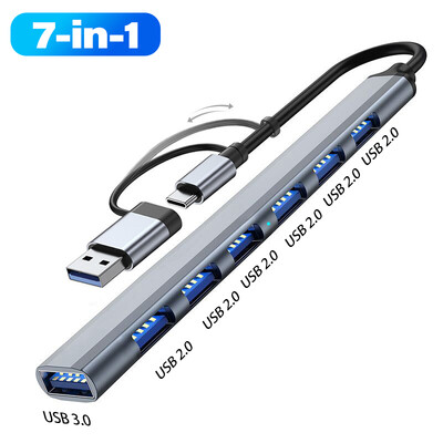 8-u-1 usb hub 3.1 docking station vanjska grafička kartica za prijenosna računala Multi-hub C usb type c dock station 5Gbps TF SD Reader