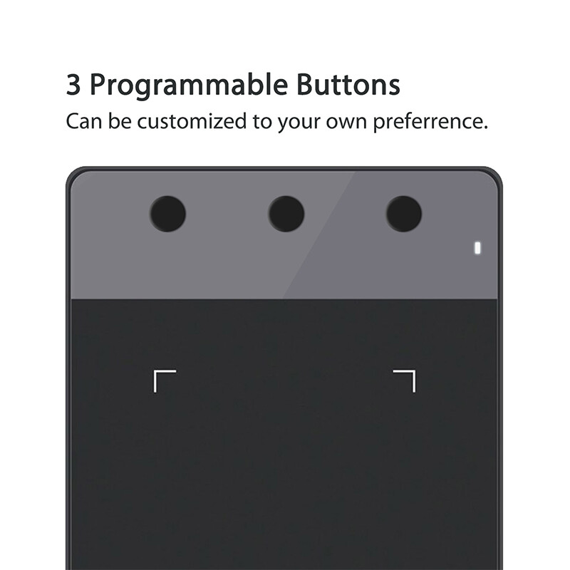 HUION H420 mini grafinis planšetinis kompiuteris su 3 pritaikytais mygtukais Signature Pad 2048 lygio slėgio piešimo planšetė puikiai tinka OSU