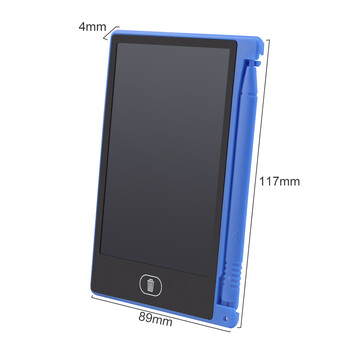 CHYI Mini LCD Tablet Writing 4,4 ιντσών Εύχρηστο ψηφιακό πίνακα σχεδίασης Μήνυμα Ηλεκτρονικό γραφικό σημειωματάριο χωρίς χαρτί Δώρο για παιδί