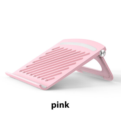 Klēpjdatora statīvs Regulējams salokāms pārnēsājams galddatora dzesēšanas kronšteina atbalsta pamatne, saderīga ar collām Macbook Air Pro