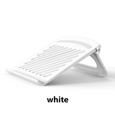 Klēpjdatora statīvs Regulējams salokāms pārnēsājams galddatora dzesēšanas kronšteina atbalsta pamatne, saderīga ar collām Macbook Air Pro