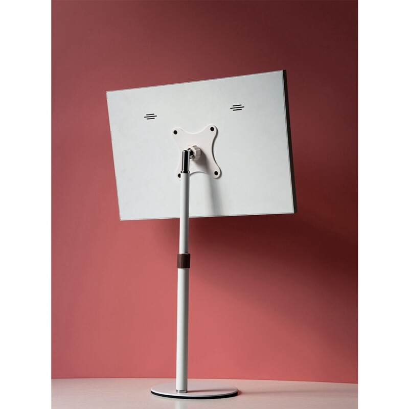 Pārnēsājama monitora statīva augstums, regulējams brīvi paceļams Vesa monitors mobilā tālruņa klēpjdatora universālā galda stiprinājuma monitora atbalsts