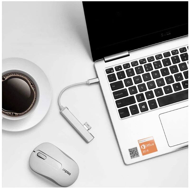 USB C HUB 3.0 Type C 3.1 3/4 Port Multi Splitter Adapter OTG USB for Macbook Pro 13 15 Air Mi Pro HUAWEI PC priedai