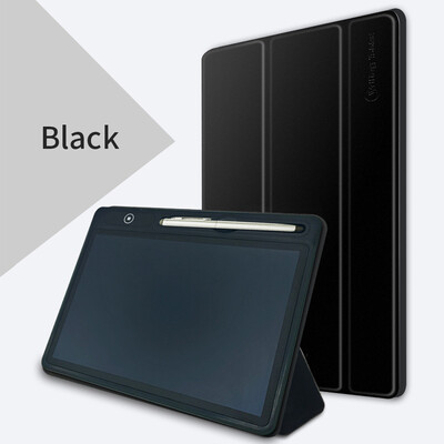 LCD viedais rokraksta planšetdators 10,1 collas elektroniskais piezīmju bloks ar mākslīgās ādas futrāļa rasēšanas dēli darbam un mācībām, daudzfunkcionāls