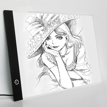 LED Pad for Diamond Painting, USB Powered Light Board Digital Light Box for Drawing Pad Art Painting tablet A5 A4