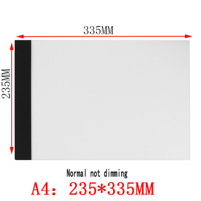 LED kilimėlis deimantiniam tapybai, USB maitinama švieslentė Skaitmeninė šviesdėžė piešimo padėklui Art Tapybos lenta A5 A4 piešimo planšetė