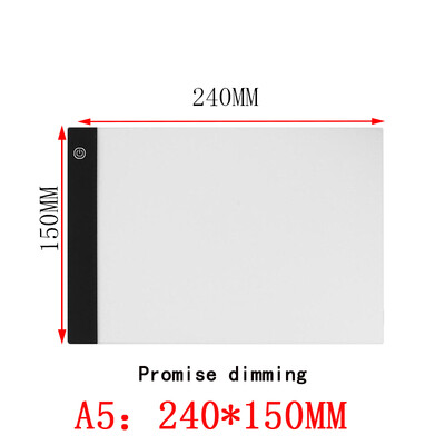 LED kilimėlis deimantiniam tapybai, USB maitinama švieslentė Skaitmeninė šviesdėžė piešimo padėklui Art Tapybos lenta A5 A4 piešimo planšetė