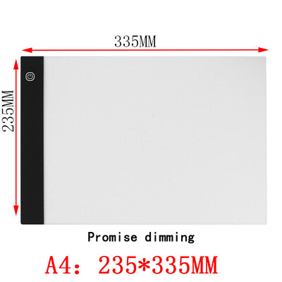 LED kilimėlis deimantiniam tapybai, USB maitinama švieslentė Skaitmeninė šviesdėžė piešimo padėklui Art Tapybos lenta A5 A4 piešimo planšetė