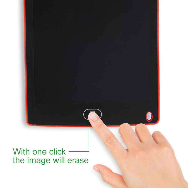 Belaidis jutiklinis LCD rašomasis planšetinis kompiuteris, 8,5 colio skaitmeninė grafinė piešimo lenta be popierinio popieriaus išmanusis kilimėlis su užrakto mygtuku, skirtas vaikui