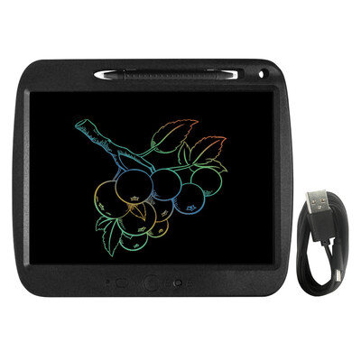 Įkraunamas LCD rašymo planšetinis kompiuteris 9 colių rašymo ranka piešimo planšetinis kompiuteris su rašiklio užrakto mygtuku, skirtas mažiems vaikams mokantis