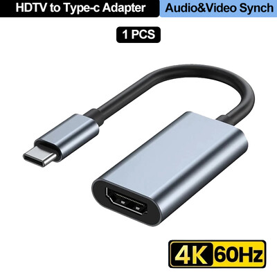 C tipo USB prie HDMI adapterio kabelis 4K USB C prie HDMI išplėtimo dokas, skirtas iPhone PC Xiaomi MacBook Pro iPad Pro Samsung HDMI laidas
