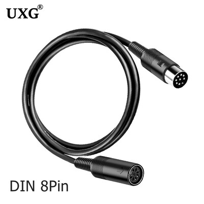 Cablu prelungitor audio 8 pini din mascul la mascul si femela Cablu 0,5m 1m 1.5m 3m 5m