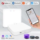 Tuya Smart Multi Mode Gateway ZigBee WiFi Bluetooth Hub Bridge Smart Home Control Smart Life APP Control vocal Alexa Google Home