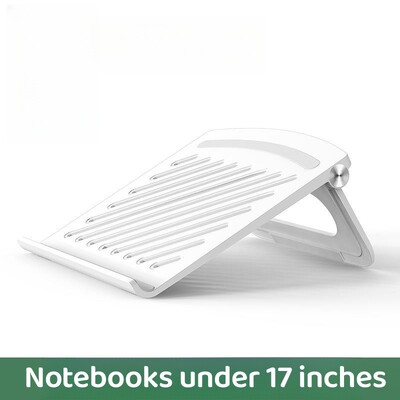 Salokāms klēpjdatora statīvs priekš iPad Macbook Mac Pro PC piezīmjdatora planšetdatora datoru piederumi ABS galddatora kronšteina atbalsta dzesēšanas statīvs