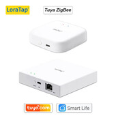 LoraTap Tuya Multi-mode WiFi ZigBee 3.0 Bluetooth Mesh Gateway Hub Bridge Bezdrôtové a káblové diaľkové ovládanie pre Smart Life s aplikáciou