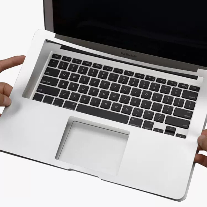 Pretskrāpējumiem plaukstas atbalsta aizsargplēve Macbook Air 13 15 M1 M2 2023 Pro 14 16 ūdensnecaurlaidīga apvalka plēve klēpjdatora uzlīmes vāciņš