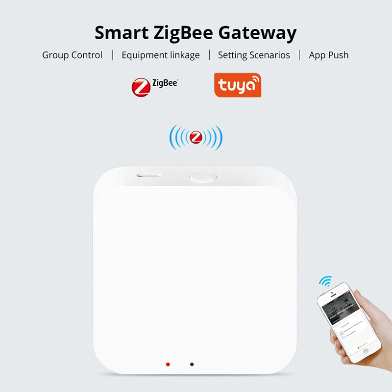 Tuya Zigbee 3.0 Gateway Hub Smart Home Bridge Wireless Smart Life APP nuotolinio valdymo automatikos įrenginys veikia su Alexa Google