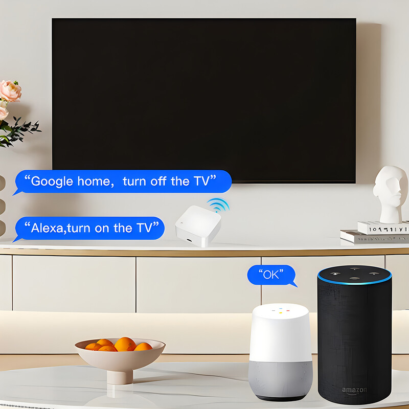 Tuya Smart Home WiFi+Zigbee+Bluetooth Multimode Gateway Hub cu telecomandă IR Control vocal Automatizare inteligentă a scenei Învățare DIY