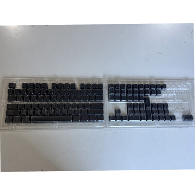 WOB Double Shot PBT Keycaps Cherry Profile Shine Through RGB Backlit Keycas for Cherry Gateron MX Switch Mechanical Keyboard