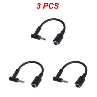 1/3 gab 7,4 x 5,0 mm līdz 4,5 x 3,0 mm uzgalis līdzstrāvas strāvas adaptera lādētāja savienotājs HP klēpjdatora straumes Spectre Pavilion Envy Elitebook Split