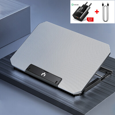 Răcitor pentru laptop de gaming pentru Macbook Air Pro Dell 12-16 inch Notebook Laptop Pad de răcire Wind 2 ventilatoare Radiator Suport pentru laptop Radiator