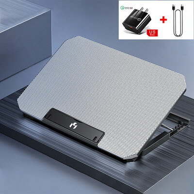 Răcitor pentru laptop de gaming pentru Macbook Air Pro Dell 12-16 inch Notebook Laptop Pad de răcire Wind 2 ventilatoare Radiator Suport pentru laptop Radiator