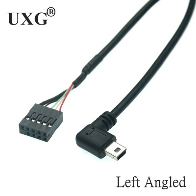 DuPont 2,54 mm 9 kontaktu pieslēgvieta Mini USB un Micro usb, USB interfeisa CPU dzesētāja kabelis CORSAIR Hydro Series H80i/H100i/H110i/H115i 0,5 M