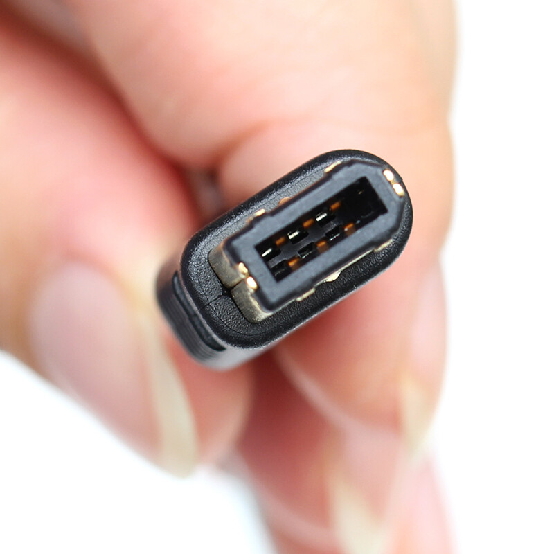 FireWire 400 6 kontaktu līnija IEEE-1394B 6 kontaktu līdz 6 kontaktu savienojuma kabelis 1 m