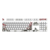 108key OEM PBT DYEBUB Keycaps Plum Blossom orosz koreai japán billentyűsapka játékokhoz mechanikus billentyűzet DropShipping