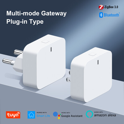Tuya ZigBee Gateway Hub Plug-in Type ZigBee/Bluetooth Multi-mode Gateway Bridge za Smart Home Automation Rad s Alexom
