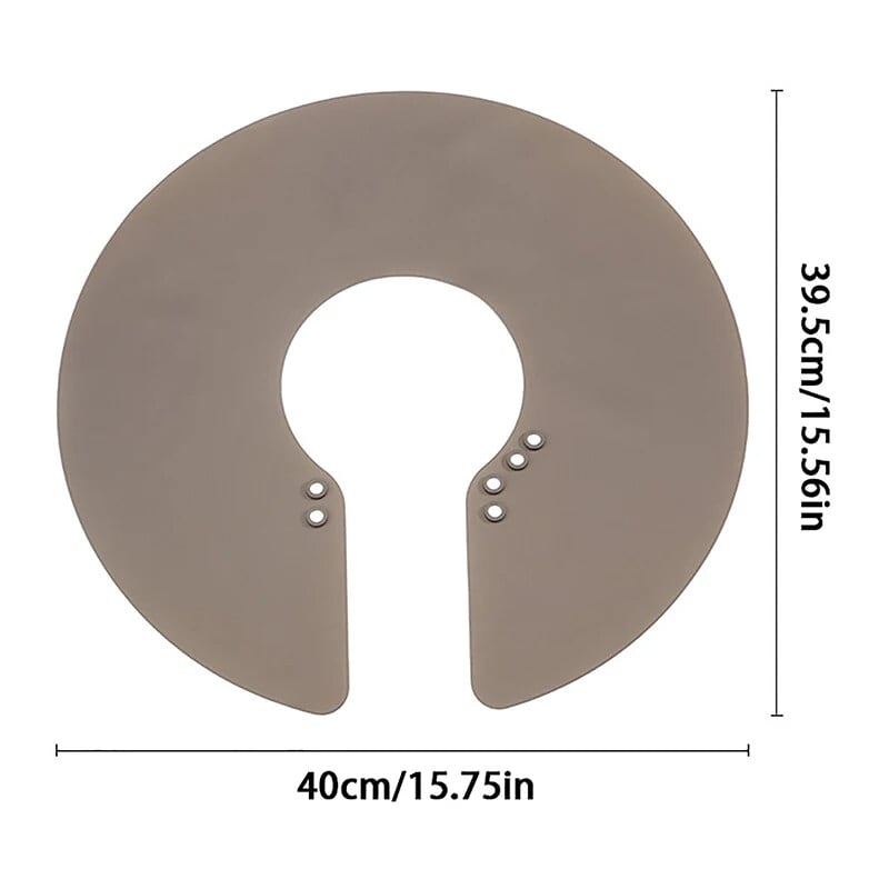 Kirpėjas Silikoninė Kirpykla Apsauga Neperšlampama Plaukų Dažymas Apvyniojimai Pečių Pagalvėlės Kaklas Apsiaustas Formavimo Įrankiai Salono priedai