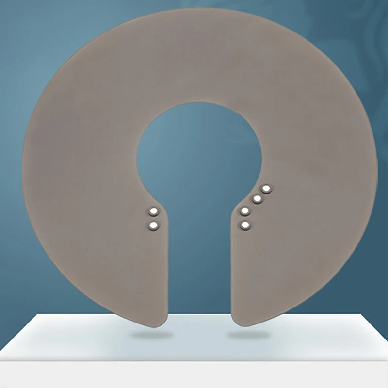 Kirpėjas Silikoninė Kirpykla Apsauga Neperšlampama Plaukų Dažymas Apvyniojimai Pečių Pagalvėlės Kaklas Apsiaustas Formavimo Įrankiai Salono priedai