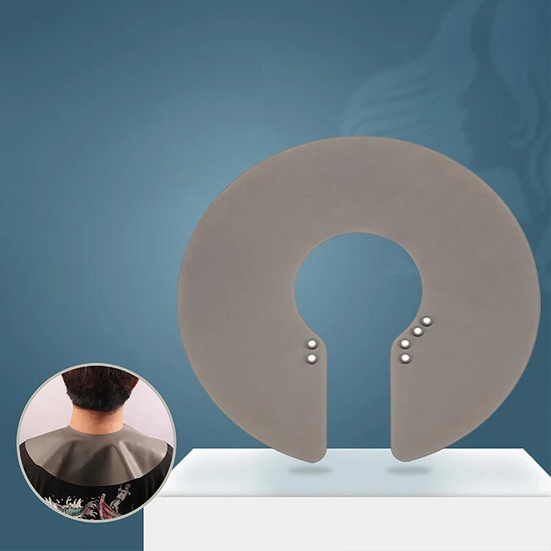 Kirpėjas Silikoninė Kirpykla Apsauga Neperšlampama Plaukų Dažymas Apvyniojimai Pečių Pagalvėlės Kaklas Apsiaustas Formavimo Įrankiai Salono priedai