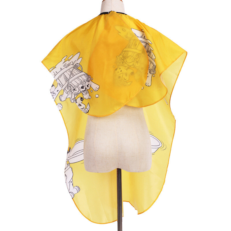 Παιδικό κομμωτήριο Παιδική κάπα κινουμένων σχεδίων αδιάβροχη κούρεμα βαφή ρούχων Manteau ποδιά Wrap Pro Salon Barber Εργαλεία styling