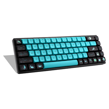 XDA V2 Ocean Jellyfish Dye Sub Keycap Σετ χοντρό PBT για πληκτρολόγιο gh60 poker 87 104 ansi xd64 RK61 xd68 xd84 xd96 μπλε μαύρο κλειδί