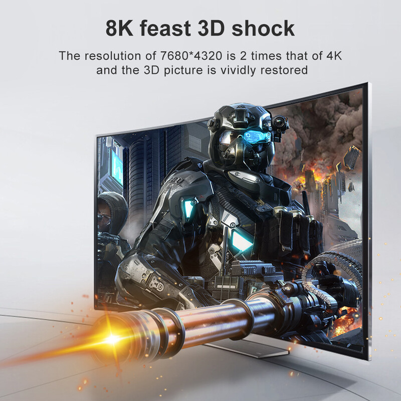 3 prievadų 8K DisplayPort jungiklio skirstytuvas 1x3 dvikryptis DP 1.4 jungiklis 8K@60Hz 4K@144Hz, skirtas perjungti kelis šaltinius ir ekraną
