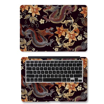 Αυτοκόλλητο για φορητό υπολογιστή διπλής όψης με αυτοκόλλητο δέρμα φορητού υπολογιστή 11/12/13/14/15/16 ιντσών για MacBook Pro 16 Pro 15 Touch Bar 13/Acer/Lenovo