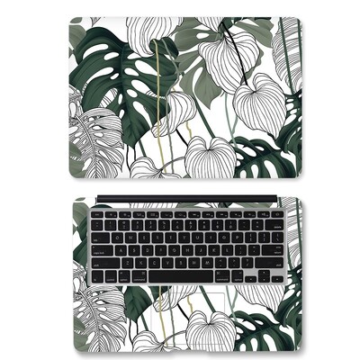 Αυτοκόλλητο για φορητό υπολογιστή διπλής όψης με αυτοκόλλητο δέρμα φορητού υπολογιστή 11/12/13/14/15/16 ιντσών για MacBook Pro 16 Pro 15 Touch Bar 13/Acer/Lenovo