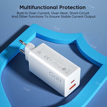 Φορτιστής 120w GaN USB C Fast Charging Quick Charge 5.0 USB Fast Charger Adapter for iPhone Xiaomi Samsung PD 25W Fast Charger