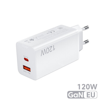 Φορτιστής 120w GaN USB C Fast Charging Quick Charge 5.0 USB Fast Charger Adapter for iPhone Xiaomi Samsung PD 25W Fast Charger
