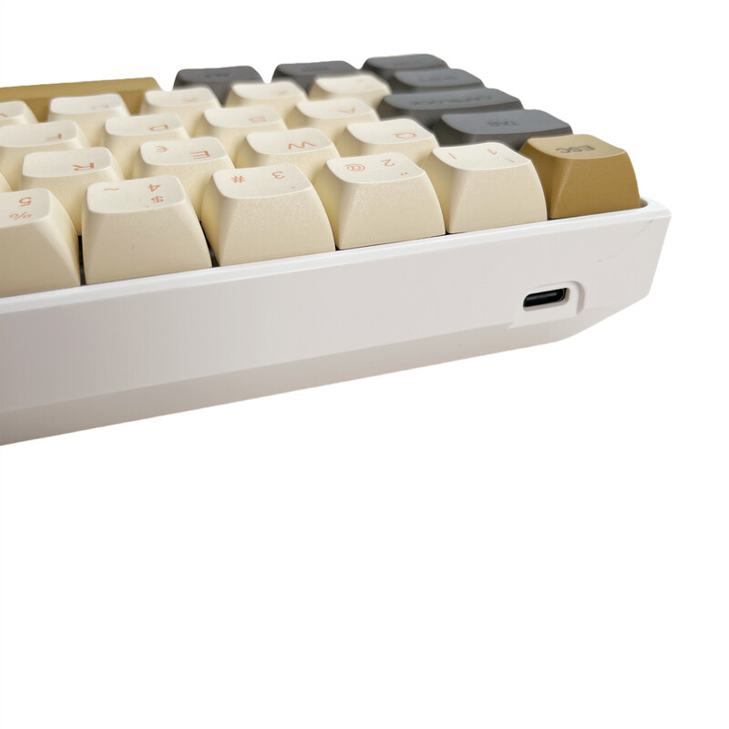 MATHEW TECH Ultra60 belaidė 3 režimų RGB mechaninė klaviatūra ispanų portugalų prancūzų UK vokiečių vokiečių vokiečių karšto keičiamo ISO