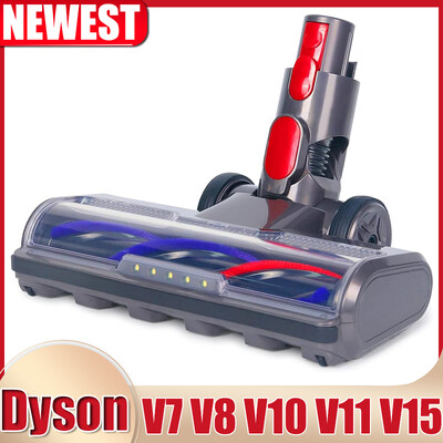 Почистваща глава с директно задвижване, съвместима с прахосмукачка Dyson V7 V8 V10 V11 V15 за килими с къс косъм и твърди подове