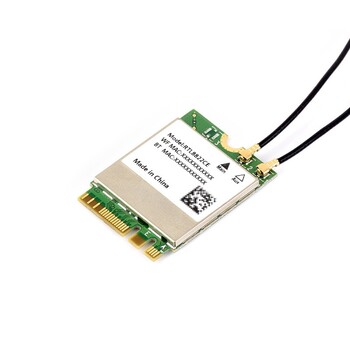 RTL8822CE Безжична мрежова карта Dual-Band 2.4G/5G M.2 A/E Key Wifi Card Поддръжка на Bluetooth 5.0 Лаптоп Win10/11 Linux