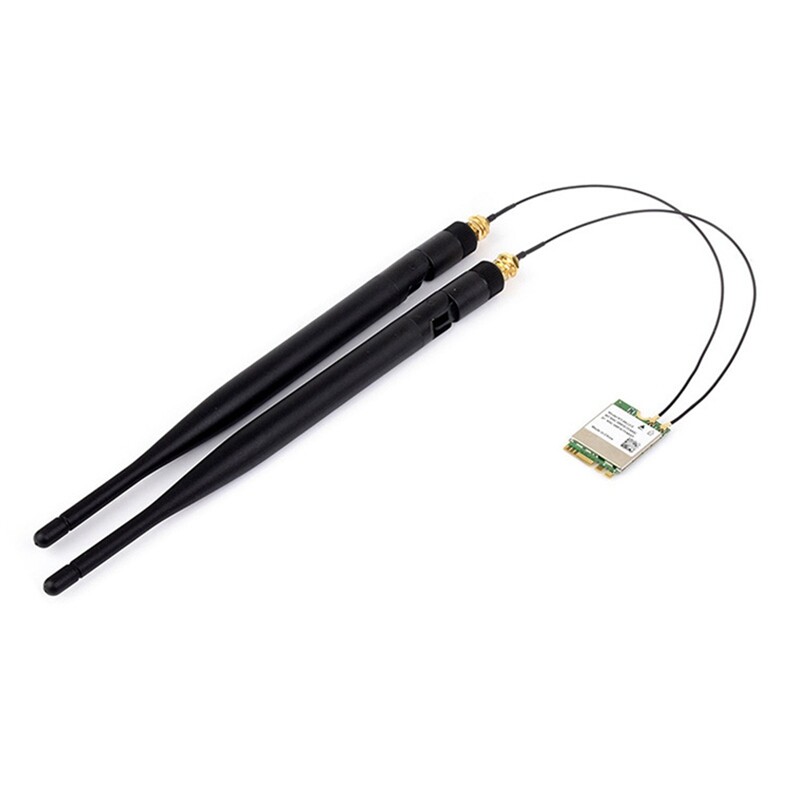 RTL8822CE Placă de rețea fără fir Dual-Band 2.4G/5G M.2 A/E Key Card Wifi Bluetooth 5.0 Suport laptop Win10/11 Linux