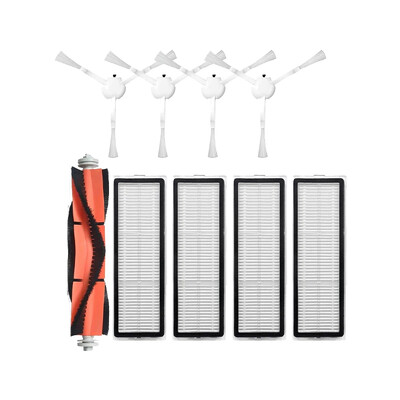 Kompatibilné s Xiaomi Mijia 1C 2C 1T, Dreame F9, STYTJ01ZHM Náhradné diely Príslušenstvo Hlavná bočná kefa HEPA filter mop handrička