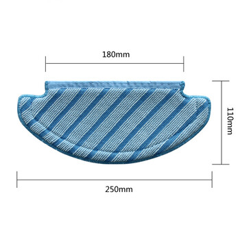 Main Side Brush HEPA Mop Cloths for Ecovacs Deebot N10 PLUS Robot Vacuum Cleaner αξεσουάρ