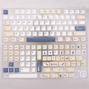 1 σετ XDA GMK Πλήκτρα γάλακτος σόγιας 144 πλήκτρα PBT Keycap Dye Sublimation For Cherry Gatrron MX Switches Μηχανικό πληκτρολόγιο XDA keycap