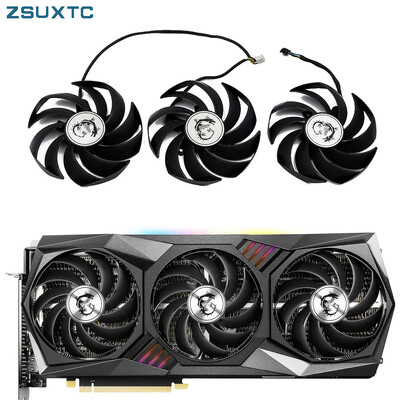 PLD09210S12HH 90MM 4PIN MSI Geforce RTX3080 3080Ti RTX3060 3060 Ti Rtx 3070 3080 3090 Gaming X Trio grafikus kártya ventilátorokhoz