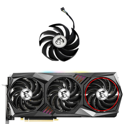 PLD09210S12HH 90MM 4PIN MSI Geforce RTX3080 3080Ti RTX3060 3060 Ti Rtx 3070 3080 3090 Gaming X Trio grafikas karšu ventilatoriem
