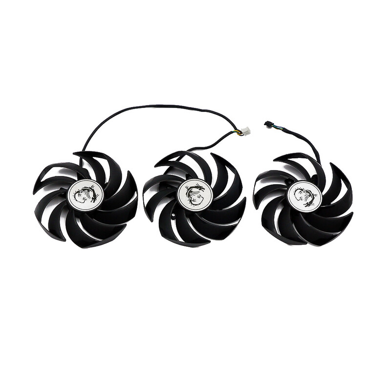PLD09210S12HH 90MM 4PIN MSI Geforce RTX3080 3080Ti RTX3060 3060 Ti Rtx 3070 3080 3090 Gaming X Trio grafikas karšu ventilatoriem